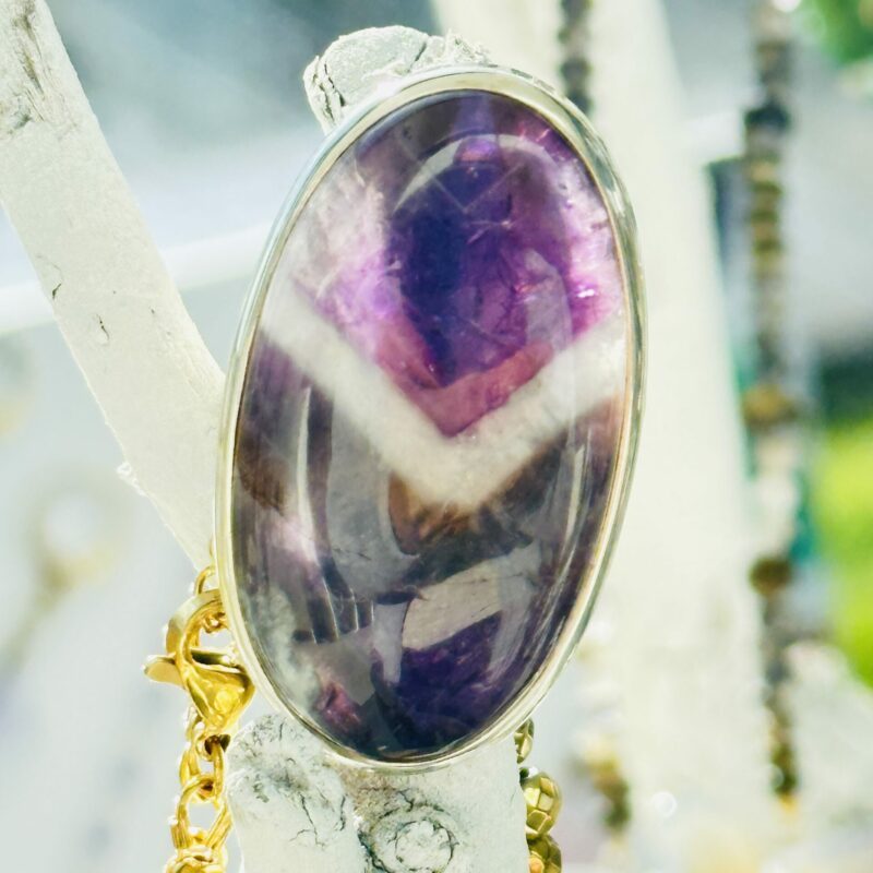 Bague Saphia- Amethyste - ovale 36 mm