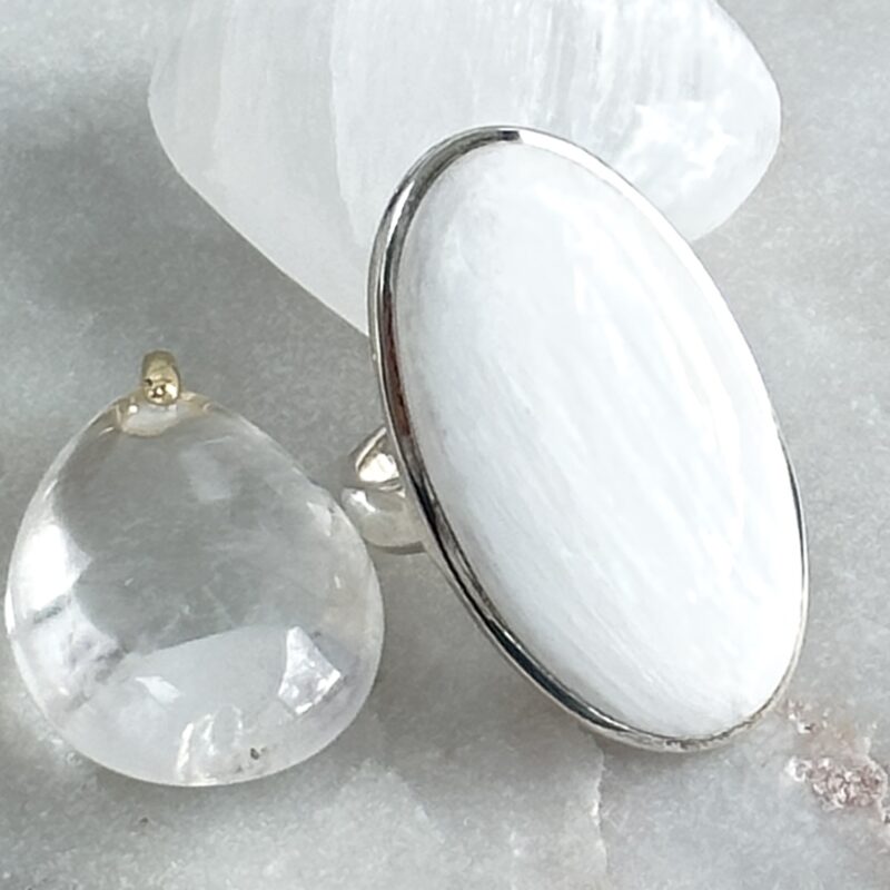 Bague Selena- Sélénite