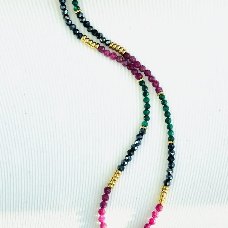 Collier Ruby -  Transformation & Courage